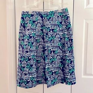Boden Garden Print Skirt
